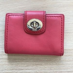 Coach Turn Lock Wallet